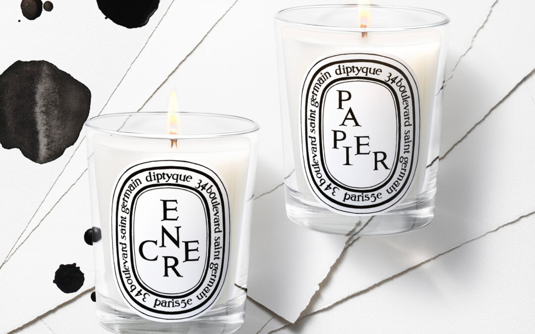 Encore et Papier, les nouvelles bougies diptyque